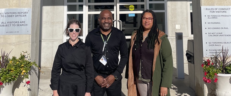Sentara Justice Care Coordinator program staff at Riverside Regional Jail.jpeg
