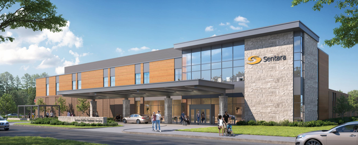 new sentara hospital renderings released