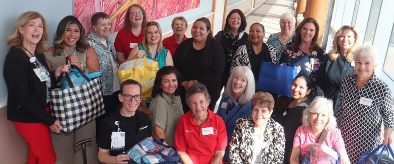 Clubs Donate Clothing to Support Forensic Nurse Examiner Program at Sentara Northern Virginia Medical Center.JPG