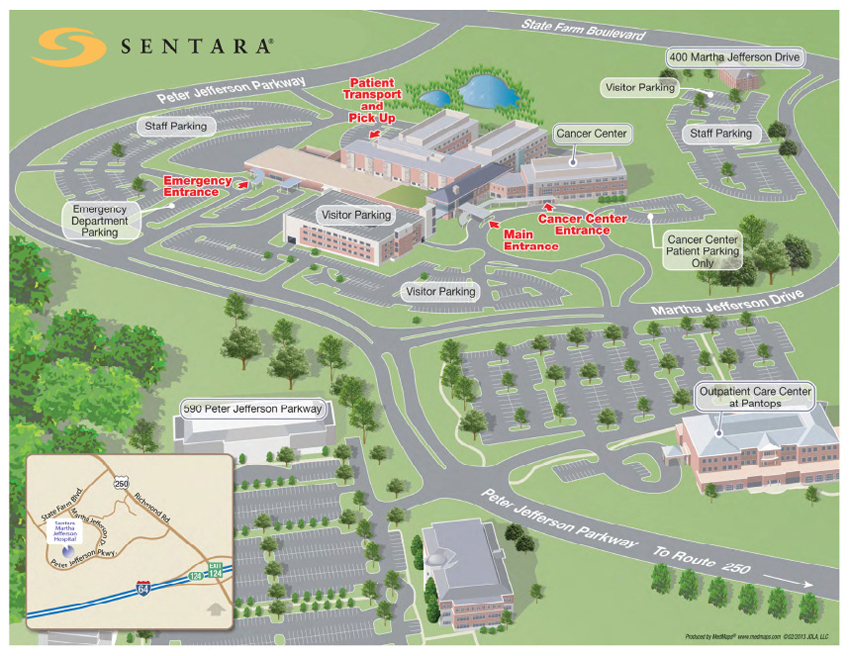 Campus Map and Parking