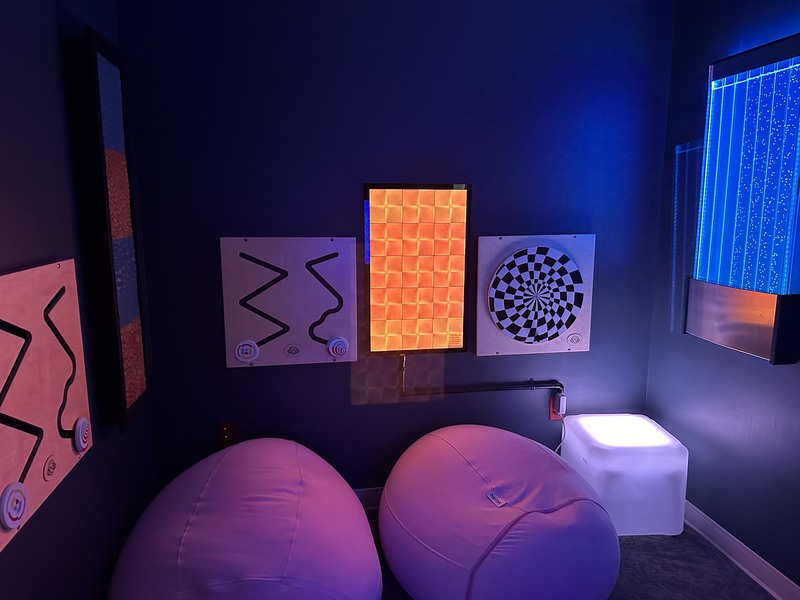 Sensory inclusion room at Sentara Williamsburg Regional Medical Center.JPG