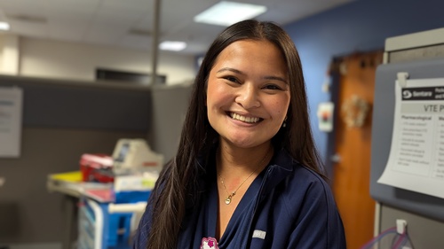 Nurse Mica Agyao participates in new Sentara training program.jpg