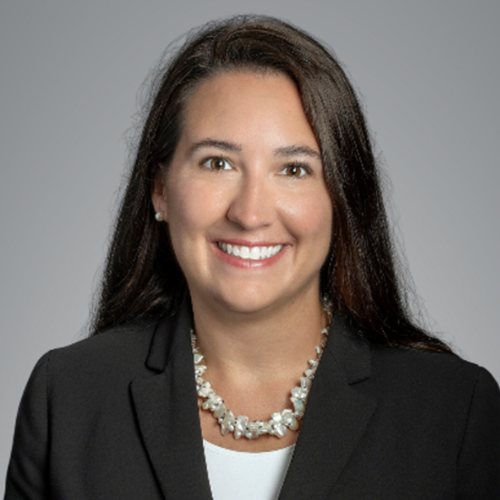 Professional headshot of Meredith Strand, Vice President of Sentara Oncology, Thoracic, and Imaging Services.