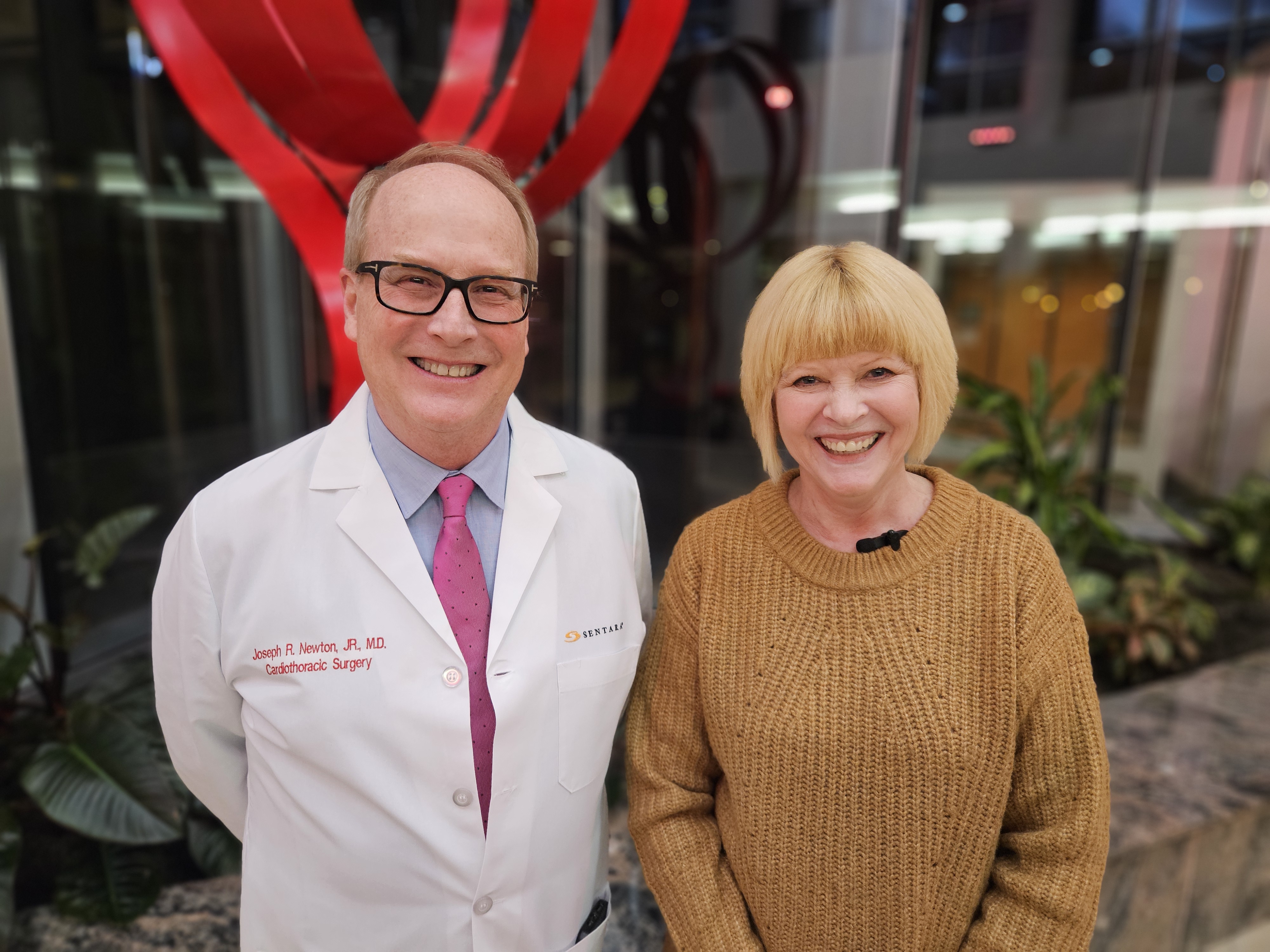 Heart Month SNGH Jan 2024 3 Dr. Newton & Debra.jpg