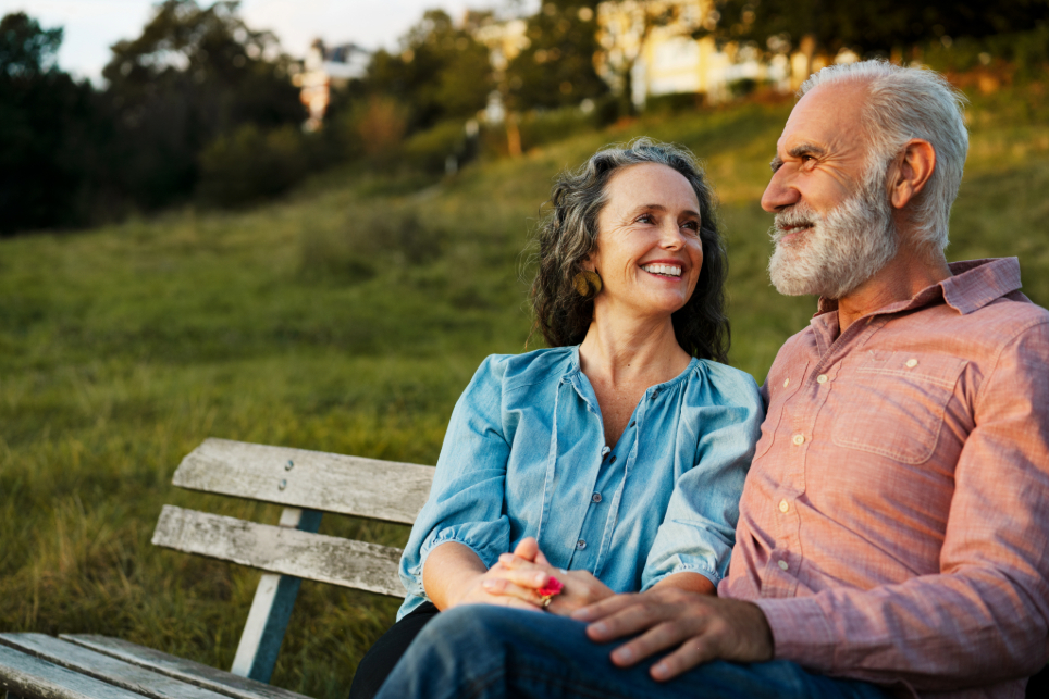 Mature Couple at Beach