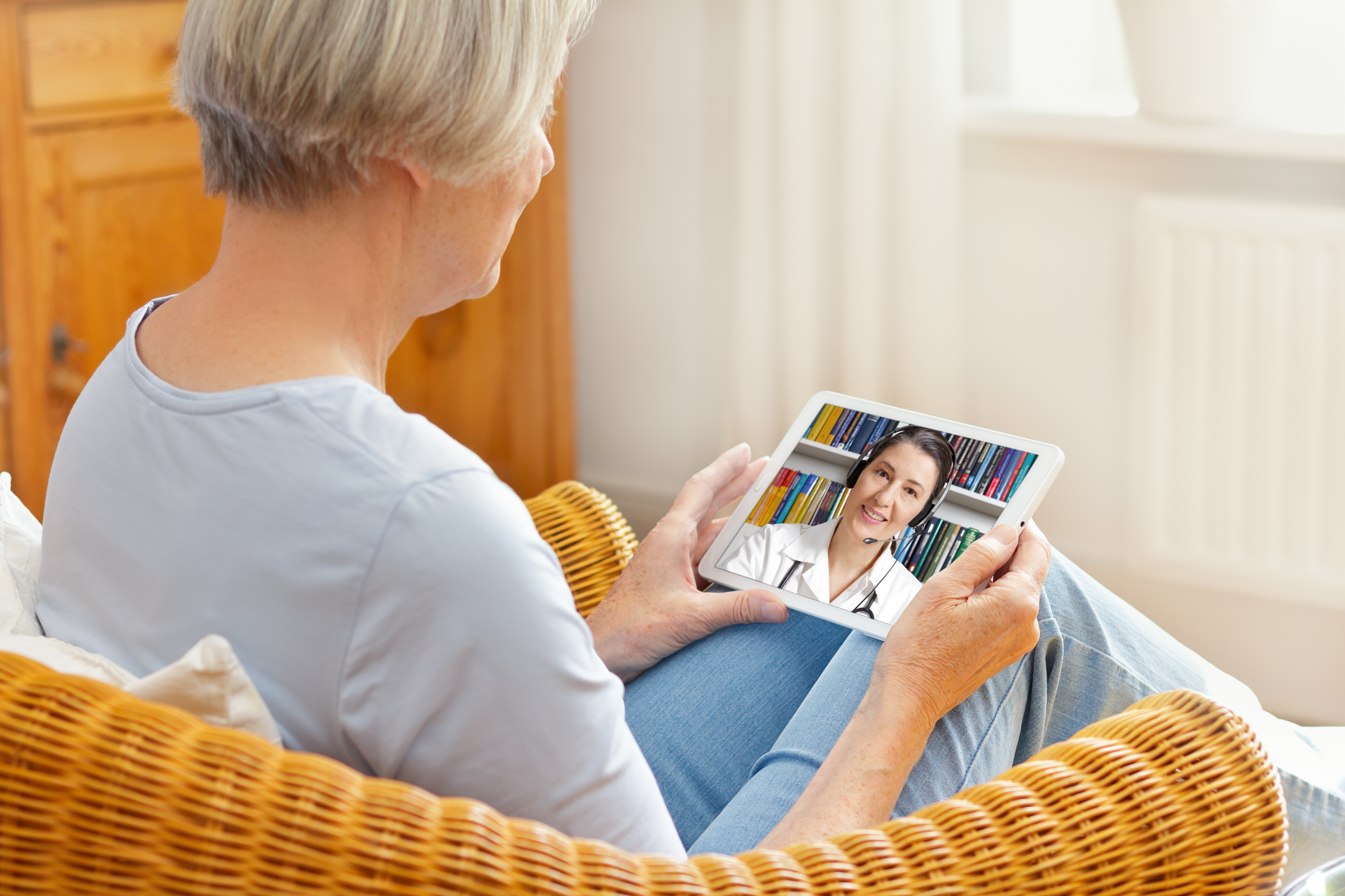 Virtual Care Landing Page Patient Consultation